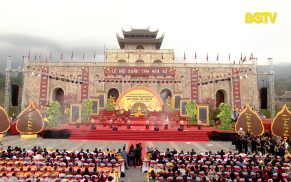 Khai hội xu&acirc;n T&acirc;y Y&ecirc;n Tử v&agrave; khai mạc Tuần Văn h&oacute;a - Du lịch tỉnh Bắc Giang năm 2023
