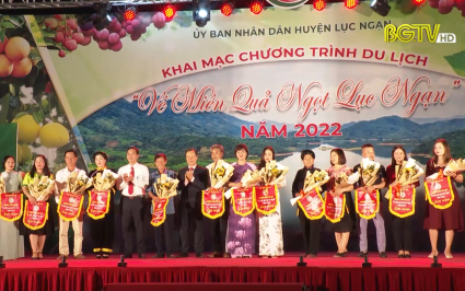 Khai mạc chương tr&igrave;nh "Về miền quả ngọt Lục Ngạn 2022"