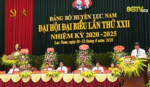 Khai mạc Đại hội Đại biểu Đảng bộ huyện Lục Nam lần thứ 22