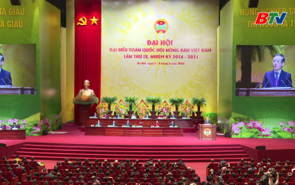 Khai mạc Đại hội đại biểu to&agrave;n quốc Hội N&ocirc;ng d&acirc;n Việt Nam lần thứ IX, nhiệm kỳ 2026 &ndash; 2031 