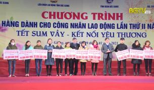 Chương tr&igrave;nh gian h&agrave;ng d&agrave;nh cho c&ocirc;ng nh&acirc;n lao động lần thứ 2 năm 2021