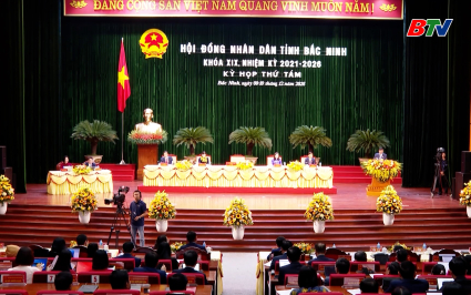 Khai mạc kỳ họp thứ T&aacute;m - HĐND tỉnh kh&oacute;a XIX, nhiệm kỳ 2021-2026