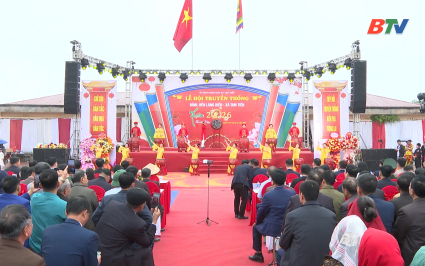 Khai mạc Lễ hội đ&igrave;nh, đền l&agrave;ng Diễn năm 2026 