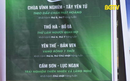 Khai trương tuyến du lịch H&agrave; Nội - Bắc Giang
