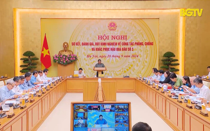 Khẩn trương ho&agrave;n thiện thủ tục hỗ trợ c&aacute;c địa phương khắc phục hậu quả b&atilde;o số 3