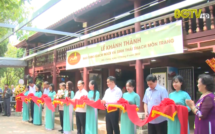 Kh&aacute;nh th&agrave;nh Bảo t&agrave;ng Gạch ng&oacute;i v&agrave; sinh th&aacute;i Thạch M&ocirc;n Trang
