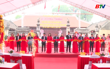 Kh&aacute;nh th&agrave;nh c&ocirc;ng tr&igrave;nh tr&ugrave;ng tu, t&ocirc;n tạo đ&igrave;nh Viễn Sơn 