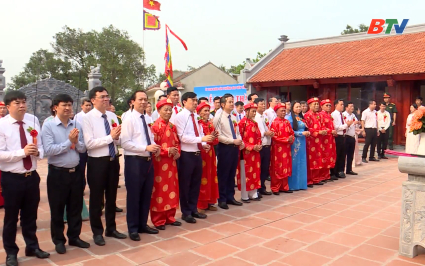 Kh&aacute;nh th&agrave;nh c&ocirc;ng tr&igrave;nh tu bổ, t&ocirc;n tạo đền thờ Trạng nguy&ecirc;n Nguyễn Nghi&ecirc;u Tư 