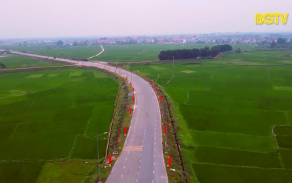 Bắc Ninh: Th&ocirc;ng xe kỹ thuật đường tỉnh 277B kết nối cầu H&agrave; Bắc 2 tỉnh Bắc Giang