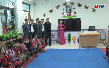 Kh&aacute;nh th&agrave;nh trường mầm non T&acirc;n Sơn số 1 