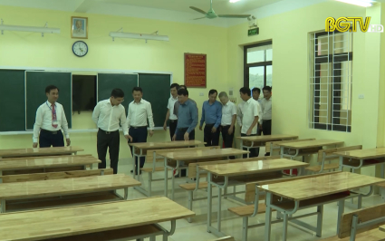 Kh&aacute;nh th&agrave;nh v&agrave; b&agrave;n giao c&ocirc;ng tr&igrave;nh trường THCS Li&ecirc;n Chung, T&acirc;n Y&ecirc;n