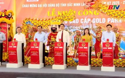 Khởi c&ocirc;ng dự &aacute;n chung cư cao cấp Gold Park