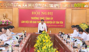 Khơi dậy kh&aacute;t vọng ph&aacute;t triển, x&acirc;y dựng T&acirc;n Y&ecirc;n th&agrave;nh v&ugrave;ng qu&ecirc; đ&aacute;ng sống 