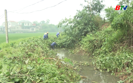 Khơi th&ocirc;ng d&ograve;ng chảy bảo đảm ti&ecirc;u tho&aacute;t lũ 