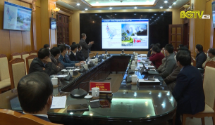 Kiểm điểm tiến độ dự &aacute;n khu du lịch t&acirc;m linh sinh th&aacute;i T&acirc;y Y&ecirc;n Tử