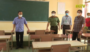 Kiểm tra c&ocirc;ng t&aacute;c chuẩn bị thi tốt nghiệp THPT tại Lục Ngạn