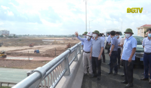 Kiểm tra c&ocirc;ng t&aacute;c kh&ocirc;i phục hoạt động ph&aacute;t triển KTXH tại Lạng Giang