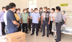 Kiểm tra c&ocirc;ng t&aacute;c x&acirc;y dựng, điều trị tại 2 trung t&acirc;m hồi sức t&iacute;ch cực ICU