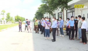 Kiểm tra điều kiện sản xuất an to&agrave;n tại khu c&ocirc;ng nghiệp