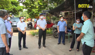 Kiểm tra ph&ograve;ng, chống dịch tại huyện Y&ecirc;n Thế