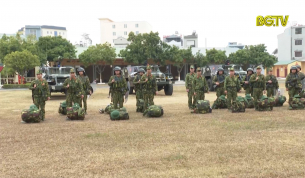 Kiểm tra sẵn s&agrave;ng chiến đấu bảo vệ đại hội XIII của Đảng