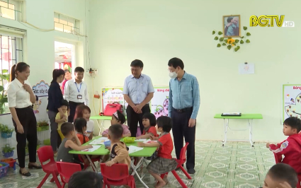 Kiểm tra t&igrave;nh h&igrave;nh KTXH v&agrave; đời sống người d&acirc;n x&atilde; Trường Giang, Lục Nam