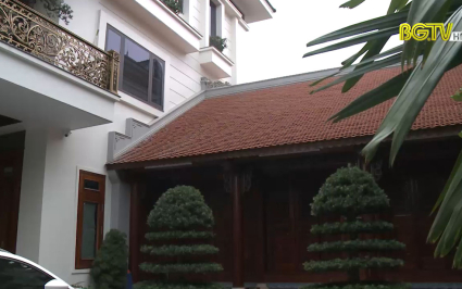 Kiến tr&uacute;c Biệt thự kết hợp nh&agrave; truyền thống