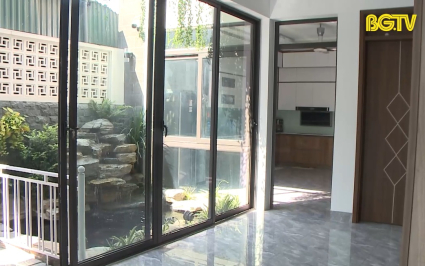 Kiến tr&uacute;c nh&agrave; hiện đại cho vợ chồng trẻ