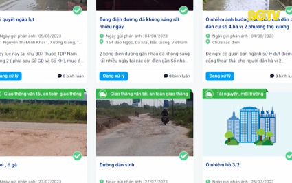 Kịp thời xử l&yacute; c&aacute;c kiến nghị tr&ecirc;n hệ thống th&ocirc;ng tin phản &aacute;nh hiện trường 