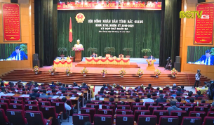 Kỳ họp thứ 13 HĐND tỉnh Bắc Giang kho&aacute; XVIII 
