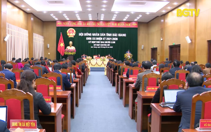 Kỳ họp thứ 25 HĐND tỉnh th&ocirc;ng qua 10 Nghị quyết quan trọng