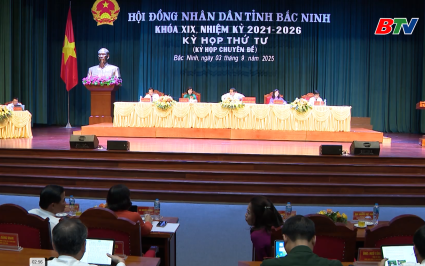 Kỳ họp thứ 4, HĐND tỉnh kho&aacute; XIX th&ocirc;ng qua 5 Nghị quyết quan trọng 