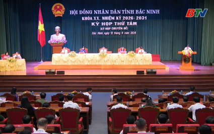 Kỳ họp thứ 8, HĐND tỉnh th&ocirc;ng qua 12 Nghị quyết quan trọng 