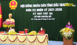 Kỳ họp thứ ba, HĐND tỉnh kho&aacute; XIX