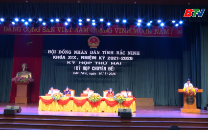 Kỳ họp thứ hai, HĐND tỉnh Bắc Ninh th&ocirc;ng qua 16 Nghị quyết
