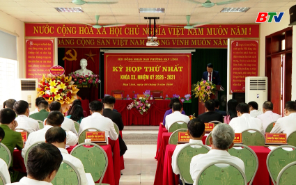Kỳ họp thứ nhất HĐND phường Hạp Lĩnh nhiệm kỳ 2026 - 2031