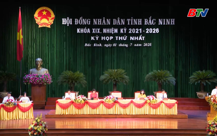 Kỳ họp thứ nhất HĐND tỉnh Bắc Ninh nhiệm kỳ 2021-2026