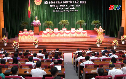 Kỳ họp thứ nhất HĐND tỉnh Bắc Ninh, nhiệm kỳ 2021-2026