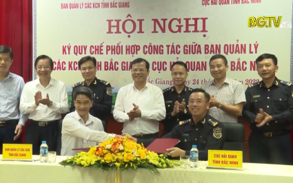 K&yacute; quy chế phối hợp lĩnh vực hải quan