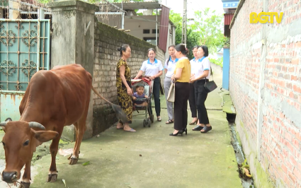 Lan toả phong tr&agrave;o gi&uacute;p nhau tho&aacute;t ngh&egrave;o của c&aacute;c tổ chức ch&iacute;nh trị - x&atilde; hội huyện Lạng Giang