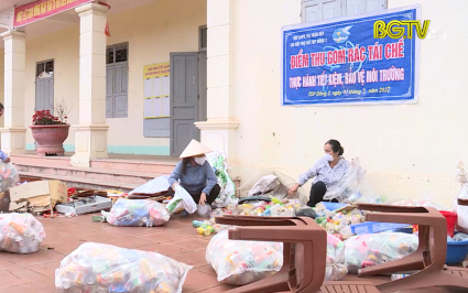 Lạng Giang chủ động thực hiện ti&ecirc;u ch&iacute; m&ocirc;i trường