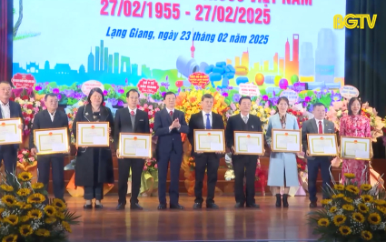 Lạng Giang, Lục Nam kỷ niệm 70 năm Ng&agrave;y Thầy thuốc Việt Nam