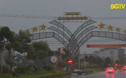 Lạng Giang nhanh ch&oacute;ng khắc phục hậu quả b&atilde;o số 3