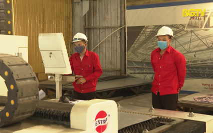 Lạng Giang thu h&uacute;t đầu tư, ph&aacute;t triển c&ocirc;ng nghiệp