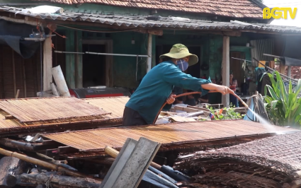 L&agrave;ng nghề mỳ gạo Chũ vực dậy sau lũ 