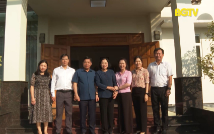 L&atilde;nh đạo tỉnh Bắc Giang thăm v&agrave; ch&uacute;c Tết nguy&ecirc;n l&atilde;nh đạo tỉnh T&acirc;y Ninh