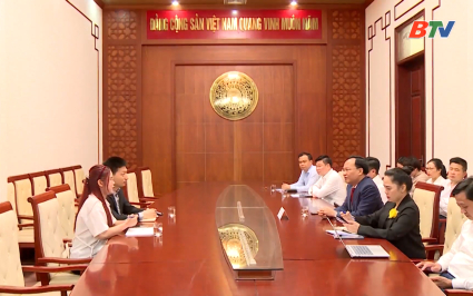 L&atilde;nh đạo UBND tỉnh Bắc Ninh tiếp Đại sứ v&agrave; gặp gỡ c&aacute;c doanh nghiệp FDI 