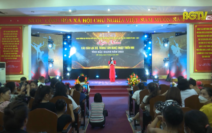 Li&ecirc;n hoan c&aacute;c CLB, trung t&acirc;m nghệ thuật thiếu nhi tỉnh Bắc Giang