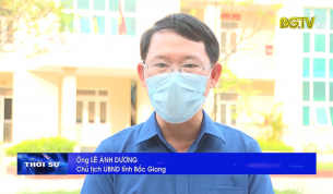 Chủ tịch UBND tỉnh Bắc Giang k&ecirc;u gọi to&agrave;n thể nh&acirc;n d&acirc;n tham gia ph&ograve;ng chống dịch Covid-19