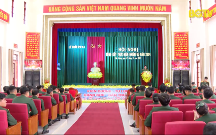 Lữ đo&agrave;n 164 tổng kết thực hiện nhiệm vụ năm 2024